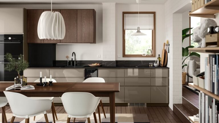 Modern kitchen with elegant design.